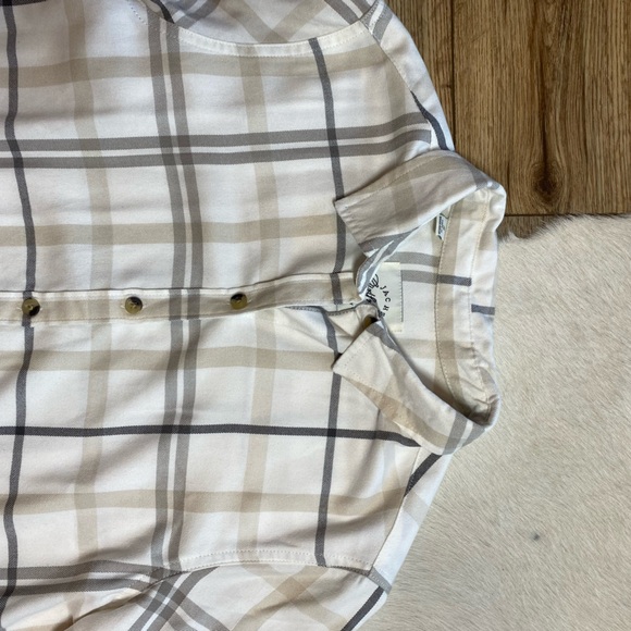 Jachs Girlfriend Women's Plaid Soft Flannel Shirt - Picture 5 of 9